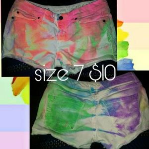 Tie Dye Shorts